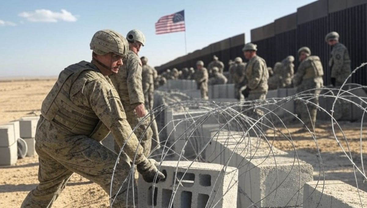 EU coloca alambradas y barreras en la frontera