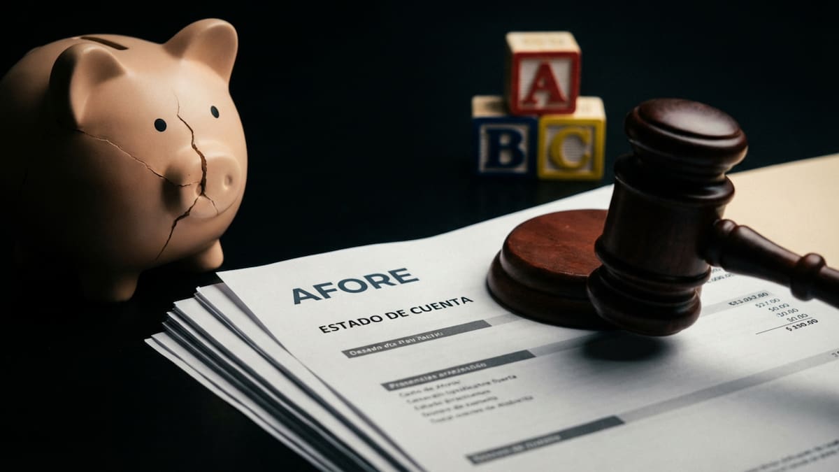 Es oficial: La Suprema Corte autorizó el embargo de las Afores, pero tus ahorros solo corren riesgo si tienes deudas de pensión alimenticia y estás desempleado antes de que termine febrero del 2026