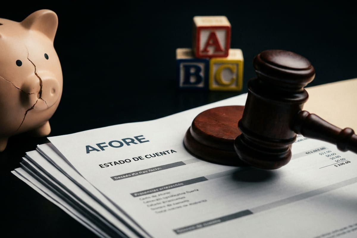 Es oficial: La Suprema Corte autorizó el embargo de las Afores, pero tus ahorros solo corren riesgo si tienes deudas de pensión alimenticia y estás desempleado antes de que termine febrero del 2026