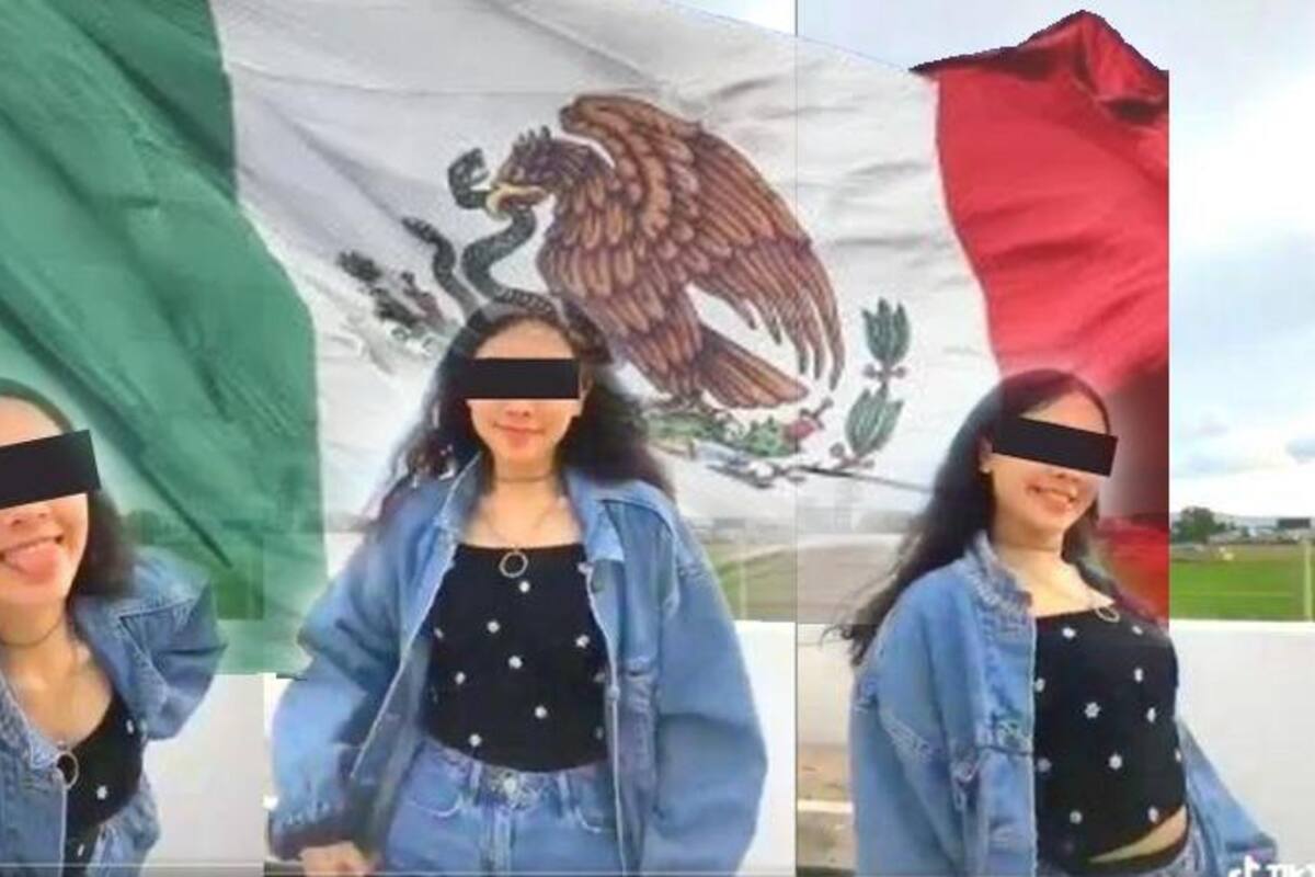 Baila jovencita Himno de México en Tik Tok y polémica estalla