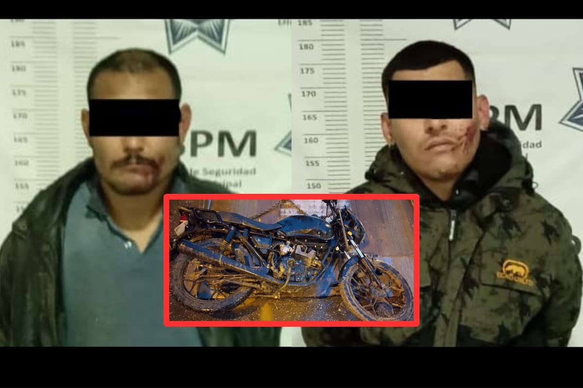 Motociclistas armados son detenidos; uno era buscado por narcomenudeo