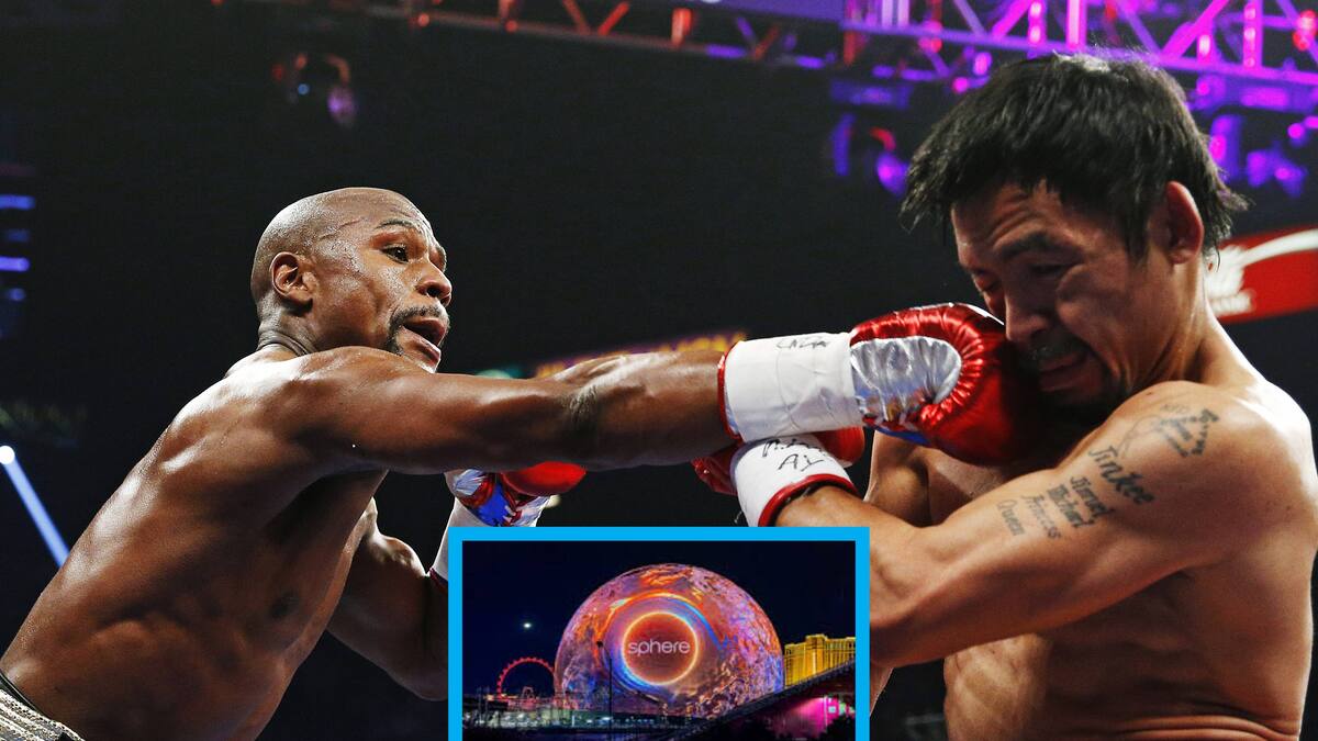 Floyd Mayweather vs Manny Pacquiao: pelearán en La Esfera de Las Vegas y se transmitirá por Netflix
