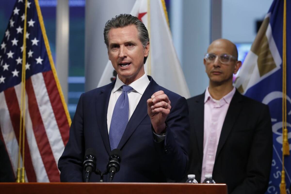 Gobernador de California pide a la gente quedarse en casa por coronavirus