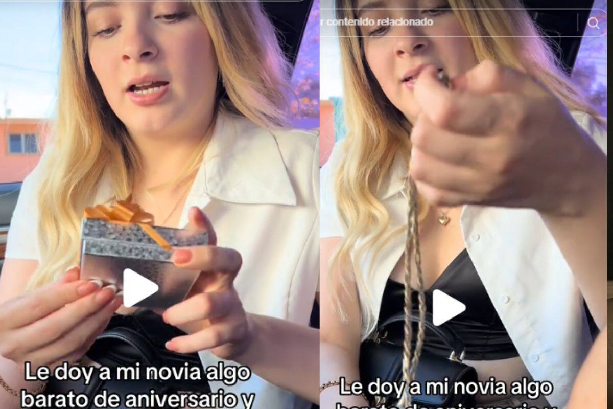 “Es un regalote”: Tras sorprenderse por el tamaño del regalo, pero descubre que es algo barato