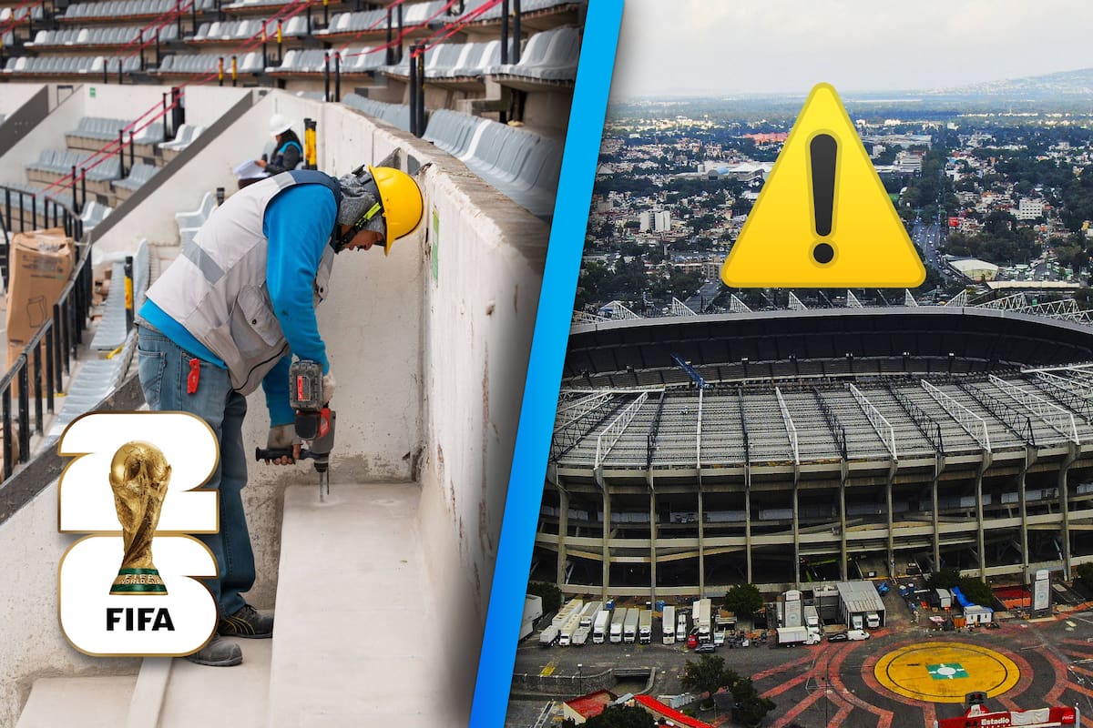 CDMX podría perder la inauguración y sede del Mundial 2026 por el retraso en las obras del Estadio Azteca, según informes