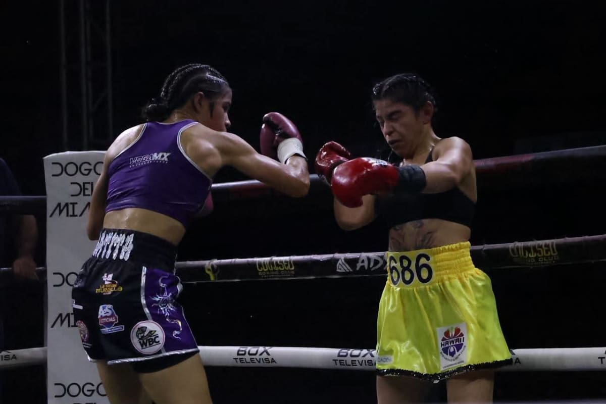 Naylea Sanabia cae por nocaut ante Fernanda Monge