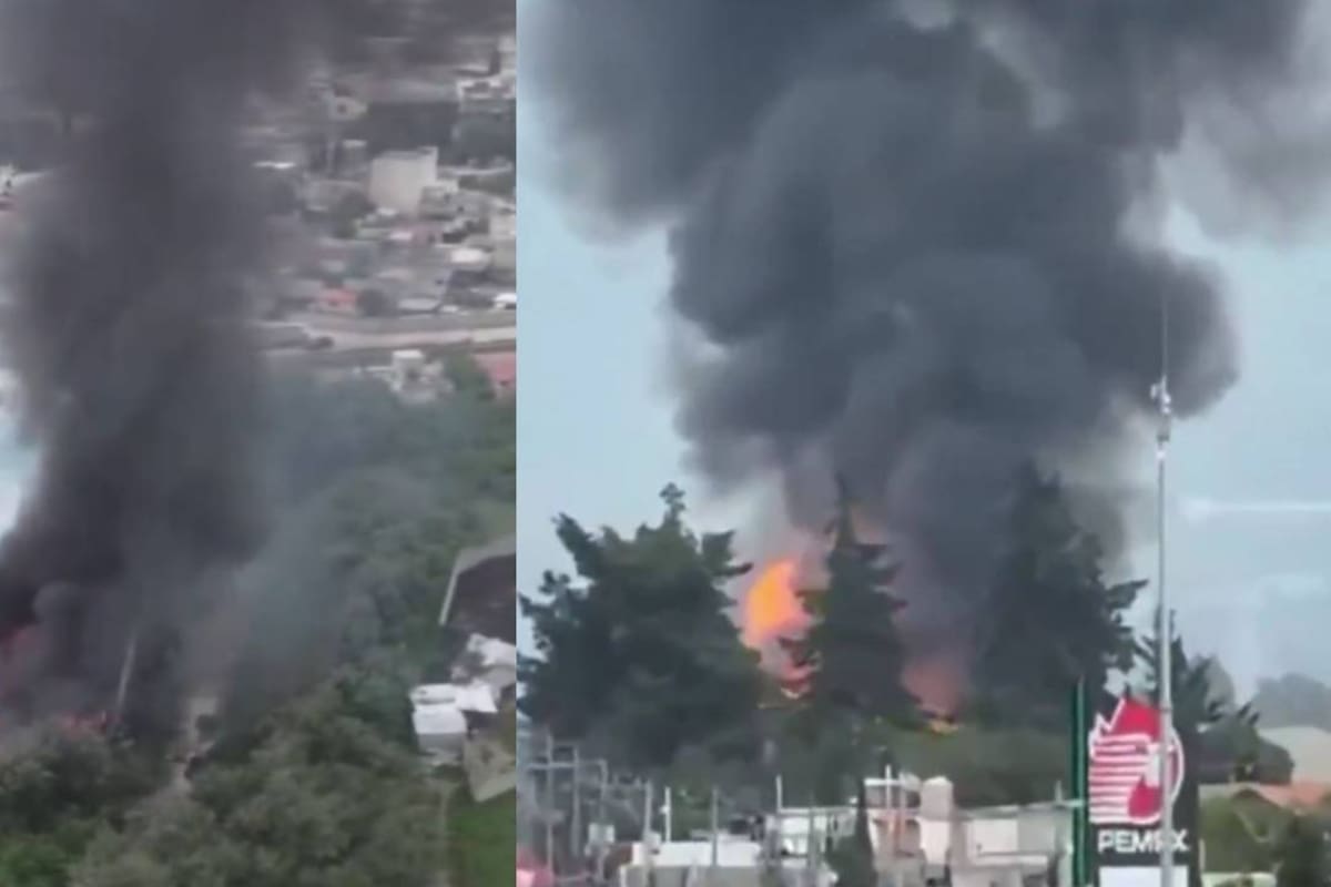 Explosión en depósito de gas LP en Puebla provoca evacuación de 2 mil personas y movilización de emergencia
