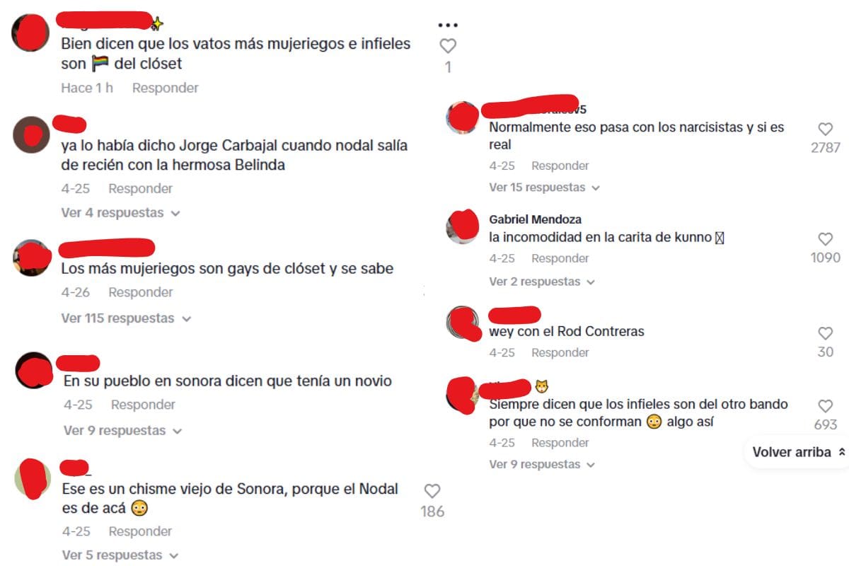 Rumores sobre Nodal.