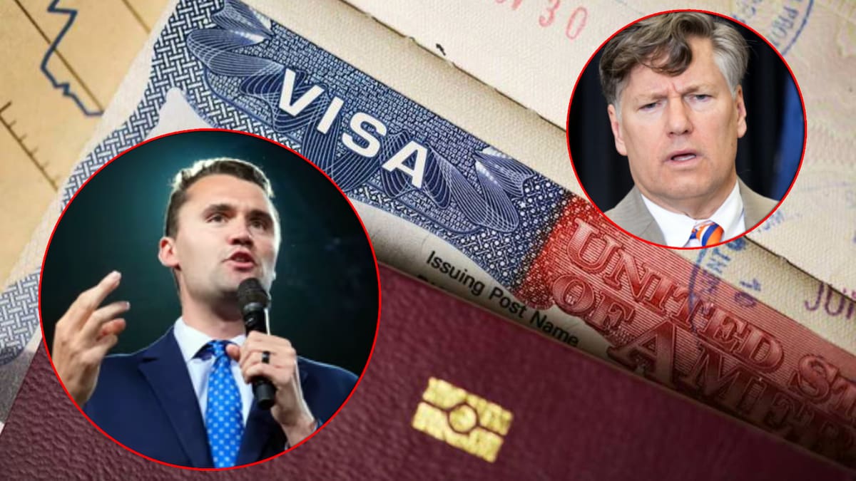 Estados Unidos advirtió que los extranjeros que celebren o justifiquen la muerte del activista conservador Charlie Kirk podrían enfrentar sanciones migratorias. FOTO: Especial