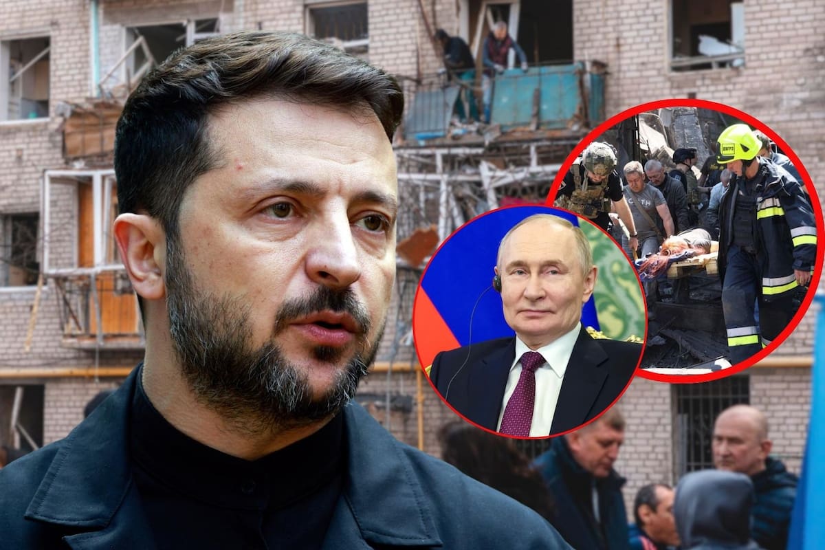 La guerra entre Rusia y Ucrania sigue: Misiles rusos matan a 9 personas y dañan un tren de pasajeros al Sureste de Ucrania