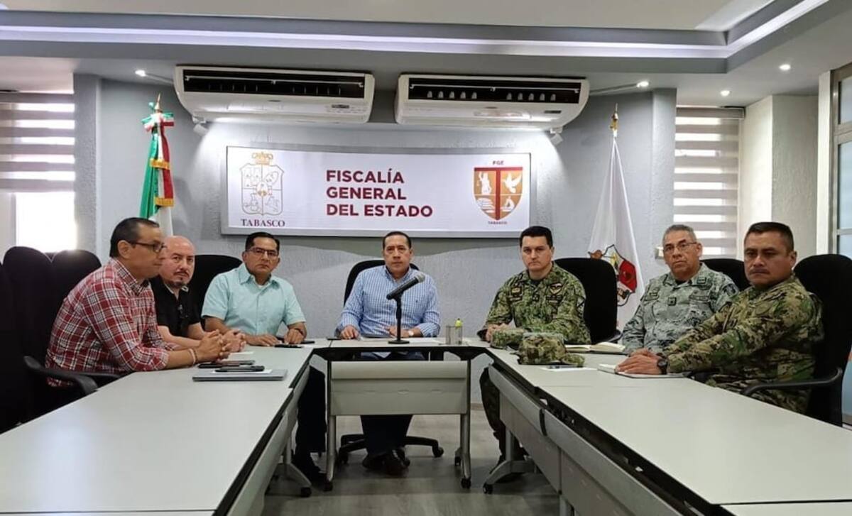 Autoridades de Tabasco informan sobre ataque armado ocurrido la madrugada de este domingo en el antro DBar en Villahermosa, Tabasco. | Crédito: Luis Manuel López/El Universal