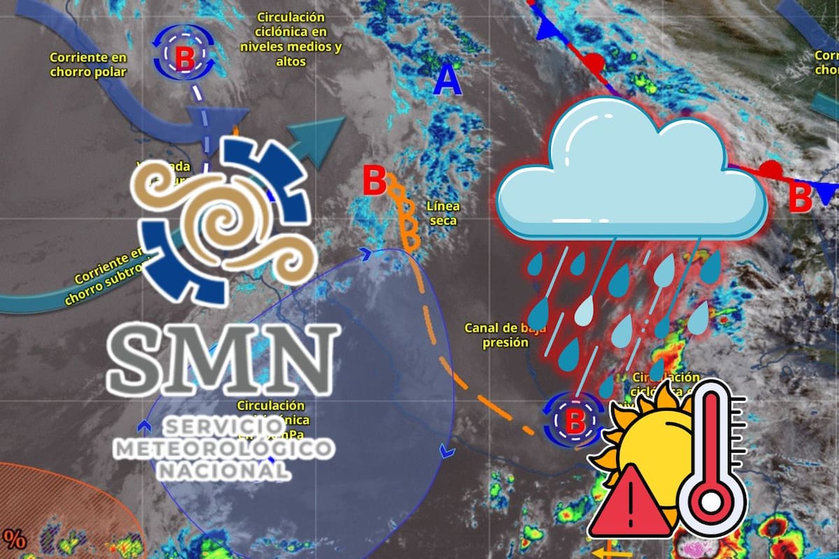 Tormentas eléctricas y onda de calor impactarán a México este viernes; conoce los estados más afectados