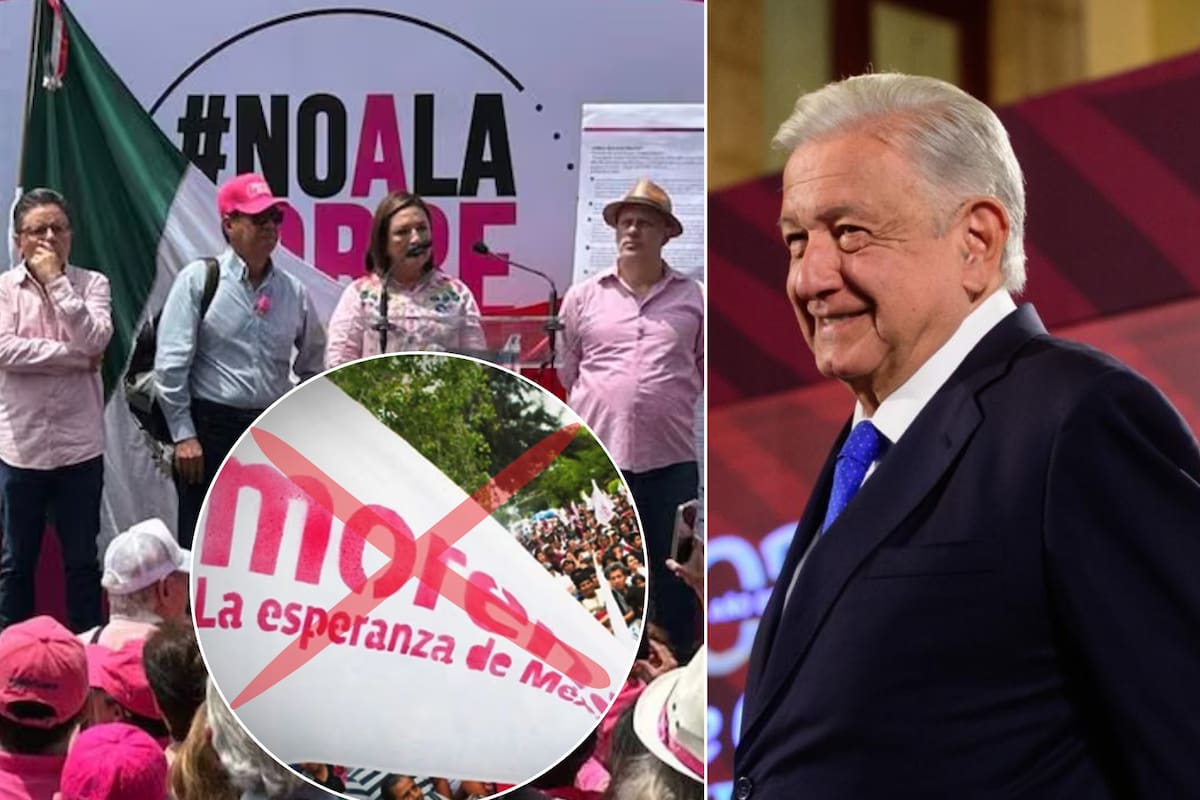 AMLO reacciona a marcha contra sobrerrepresentación de Morena: “No tenían claro por qué se manifestaban”, dice