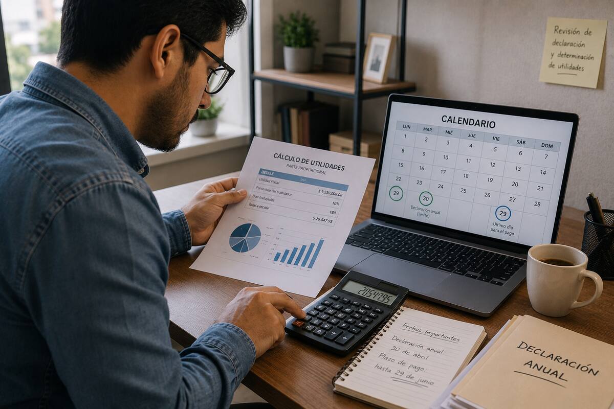Empleados despedidos o que renunciaron pueden reclamar la parte proporcional de utilidades si cumplen los requisitos establecidos en la ley. Foto: Generada con IA