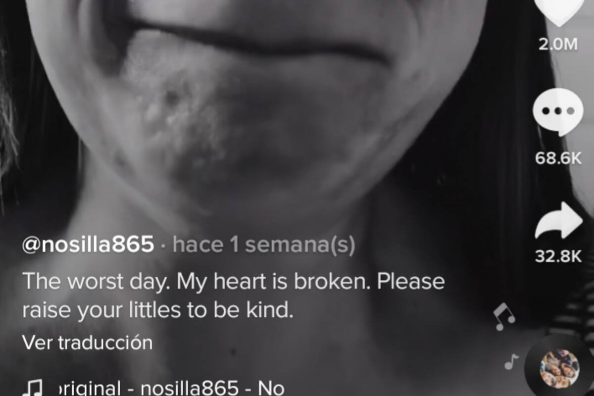 Mamá llora en video de TikTok porque sólo 1 niño asistió a la fiesta de su hijo