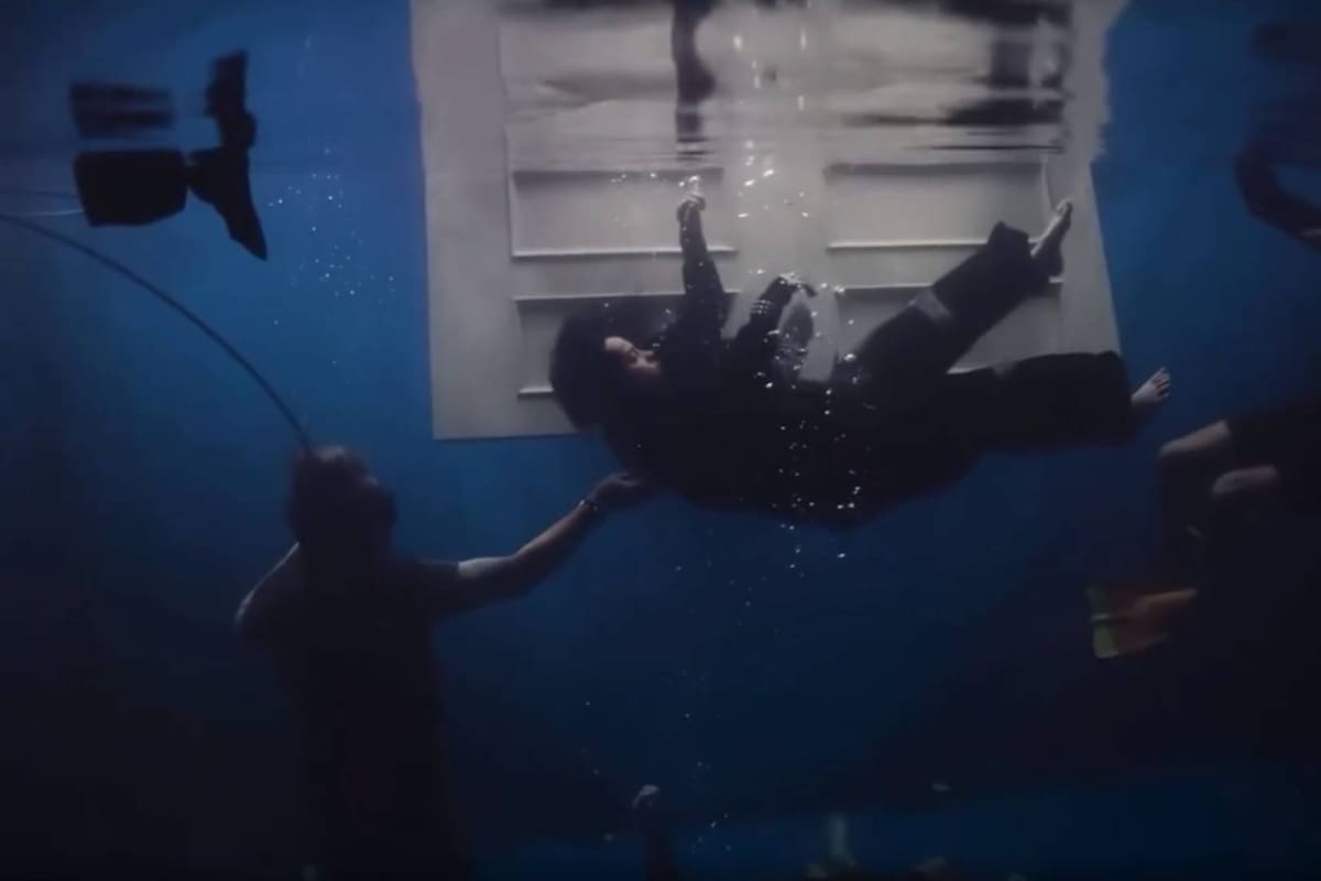 Billie Eilish spent 6 hours in a water tank for the cover of 'Hit me hard and soft'