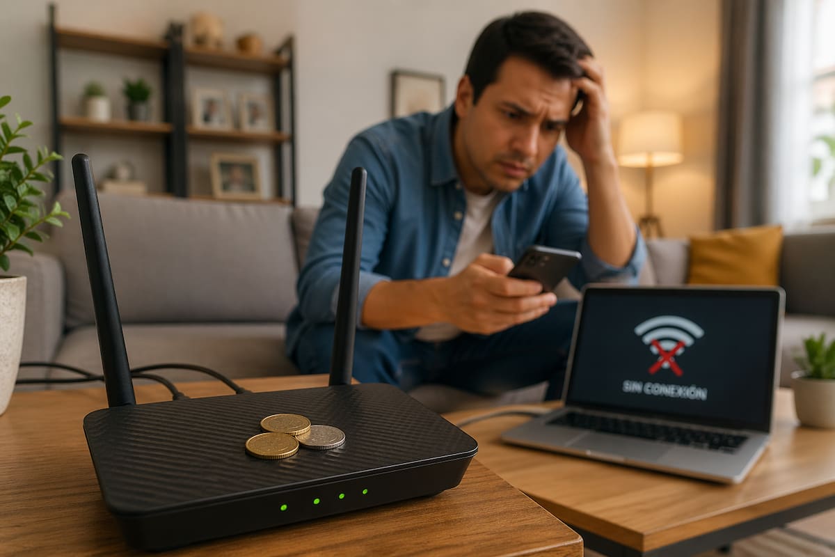 El truco viral de la moneda en el router del WiFi tiene fallas y expertos recomiendan cambiar ubicación o usar repetidores