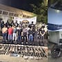 Taxis, camionetas de lujo y motocicletas: la flotilla asegurada a 15 presuntos generadores de violencia capturados en Tapachula