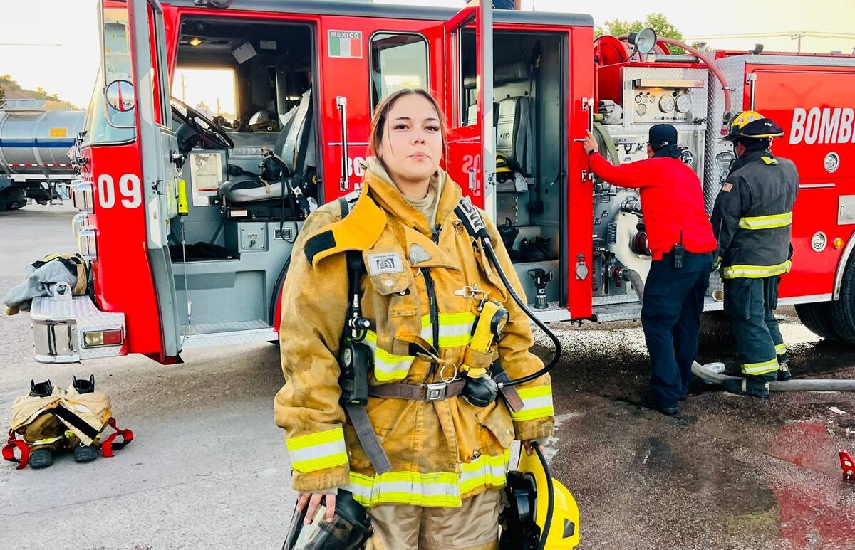 Wendy Jiménez Vergara asegura que no fue fácil ganarse un lugar entre los ‘apagafuegos’. FOTO: MANUEL JIMÉNEZ
