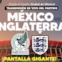 ¿Dónde ver el México vs Inglaterra en SLRC? Instalarán pantalla gigante para disfrutar el partido