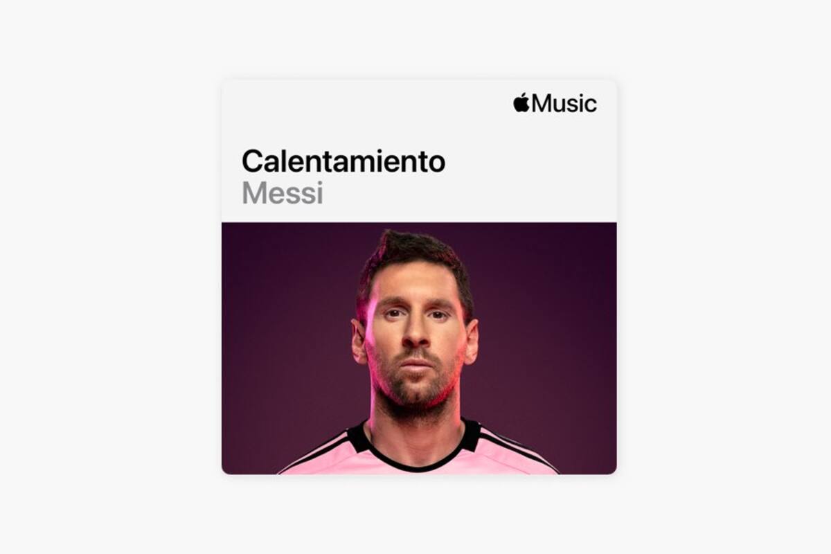 “Hoy se casó el Huitlacoche”: Messi comparte la música que escucha a través de Apple Music