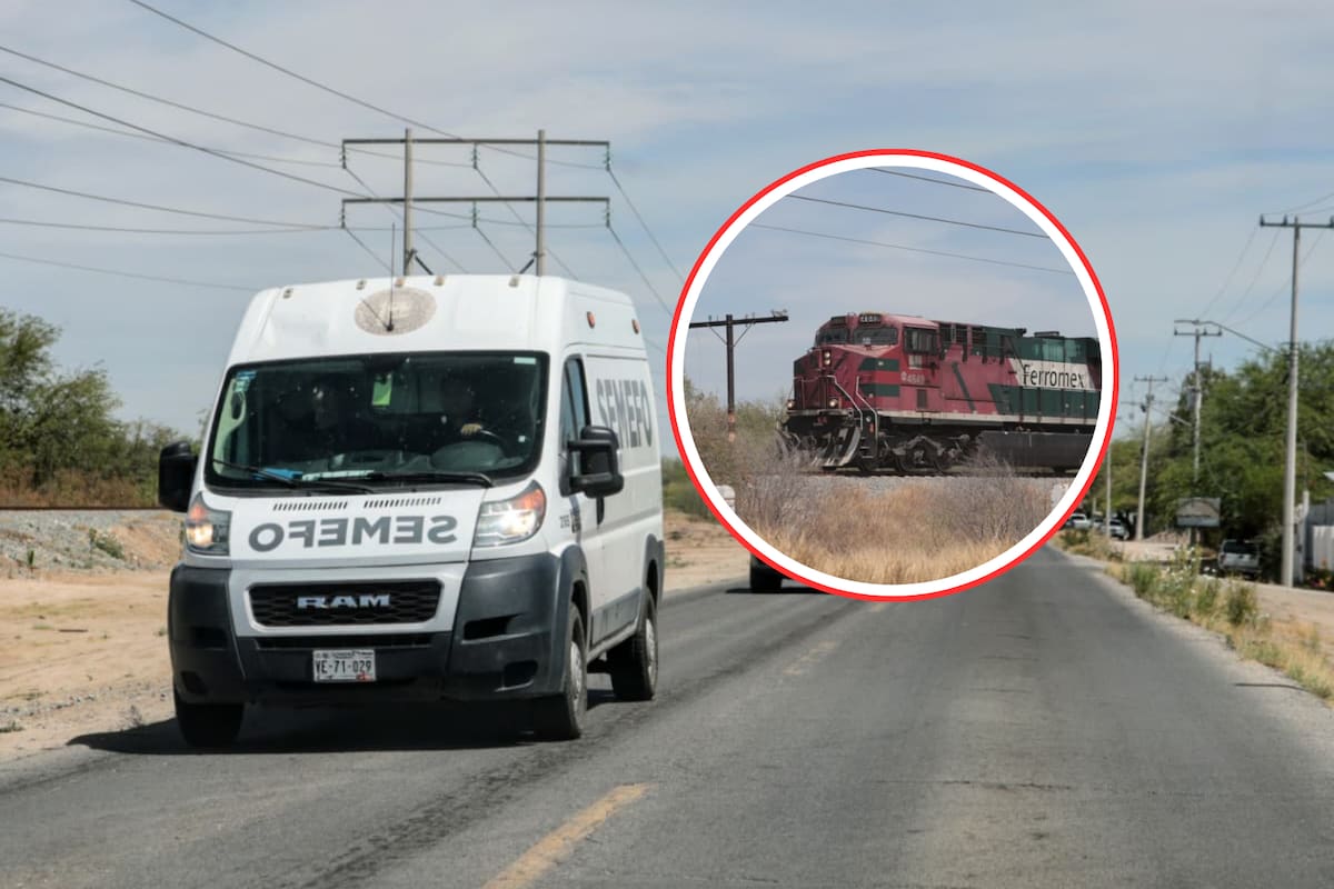 Localizan cuerpo sin vida de un hombre junto a las vías del tren en la carretera rumbo a Zamora en Hermosillo