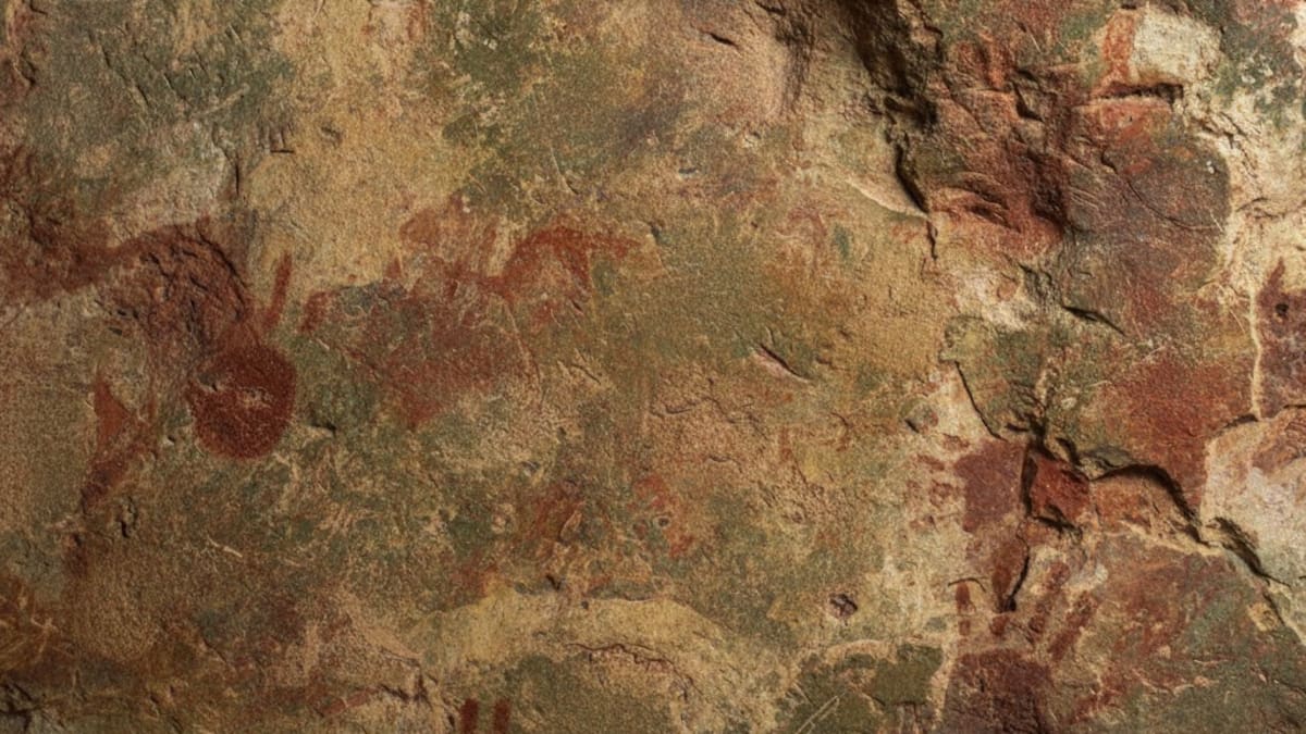 Descubren en Indonesia la pintura rupestre más antigua del mundo, una huella de mano de 67 mil 800 años; el hallazgo cambia lo que se sabía sobre el origen del arte y la presencia temprana de humanos fuera de Europa