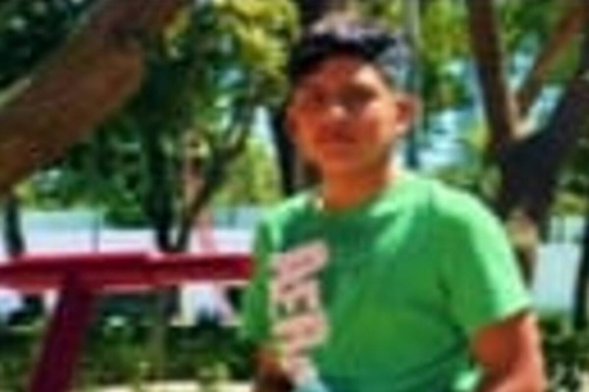 Se busca a Óscar Johan López López de 14 años