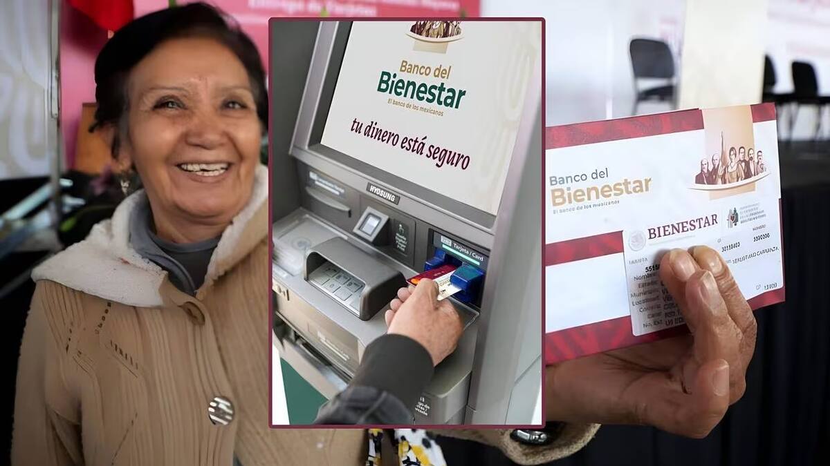 Imagen de beneficiaria de la Pensión del Bienestar por elecciones. // Foto: Archivo GH