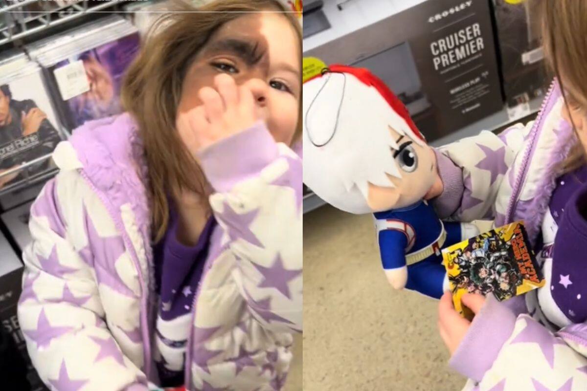 “Es como yo”: Niña con una marca de nacimiento dice que se parece a Todoroki de Boku no hero