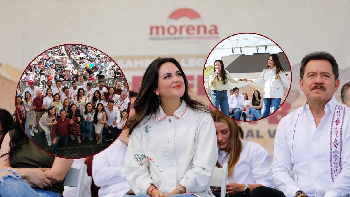 Ignacio Mier ‘destapó’ a Andrea Chávez como posible candidata a gobernadora de Chihuahua durante acto en Ciudad Juárez, en medio del debate del Plan B electoral y con respaldo de senadores de Morena