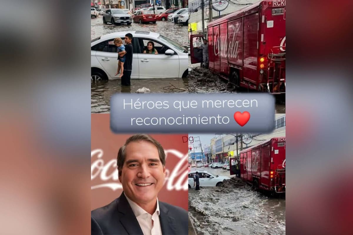 Tras rescatar a madre e hija de inundaciones por Huracán Simón en Acapulco, dueño de restaurante dará comida gratis de por vida a los héroes que salvaron a su familia