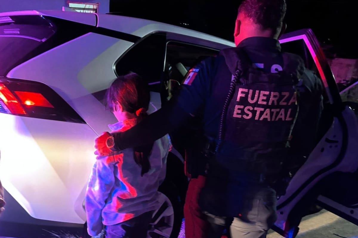 Localiza Fuerza Estatal a menor con alerta AMBER en Tijuana