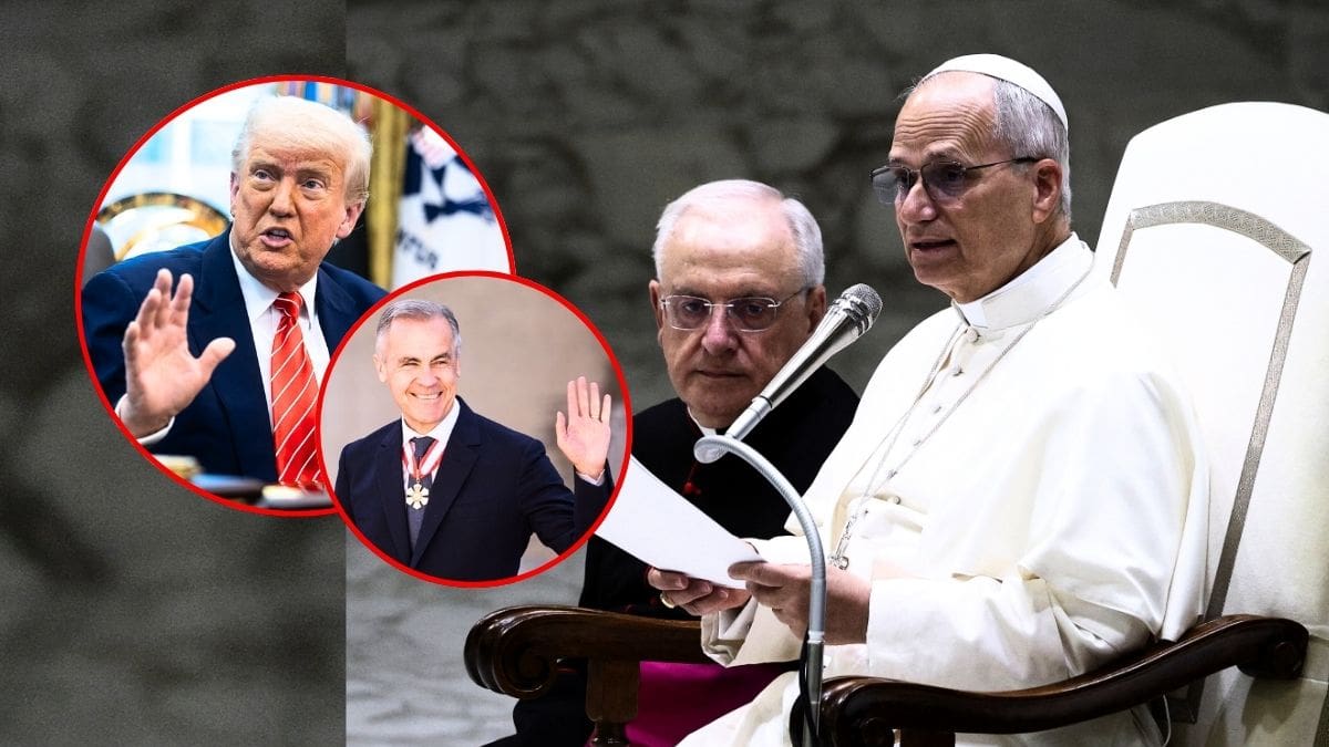 Papa León expresa preocupación por tensiones comerciales entre Estados Unidos y Canadá; sugiere el diálogo como ejemplo de resolución