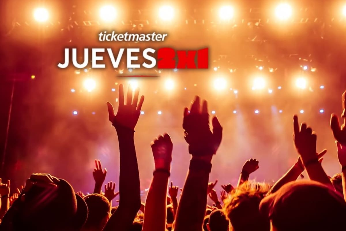 Ticketmaster activa la venta Jueves 2x1 en Monterrey con boletos dobles para Alejandro Sanz, Intocable y Pablo Alborán, cobrando cargos por servicio individuales en cada entrada adquirid