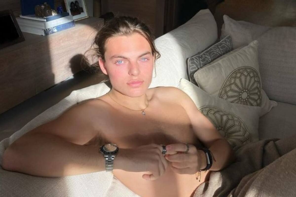 Damian, el atractivo hijo de Elizabeth Hurley