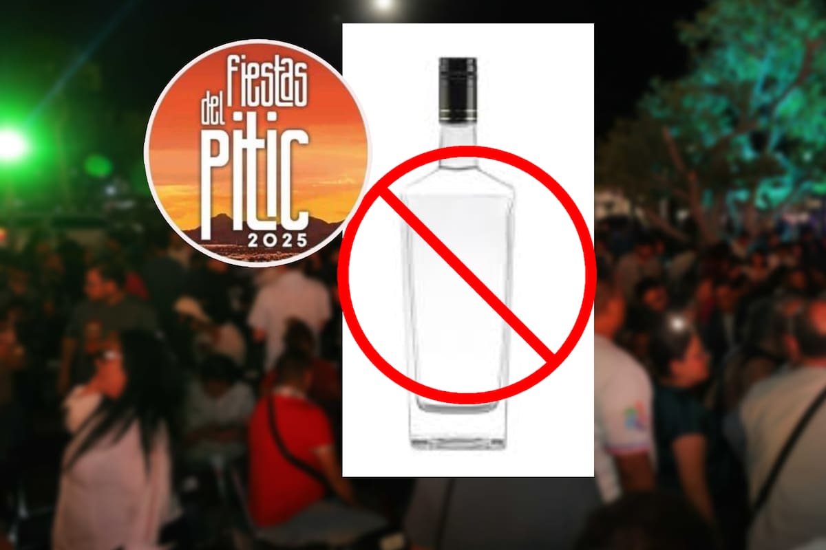 Prohibirán meter botellas de vidrio a las Fiestas del Pitic 2025 para prevenir posibles lesiones