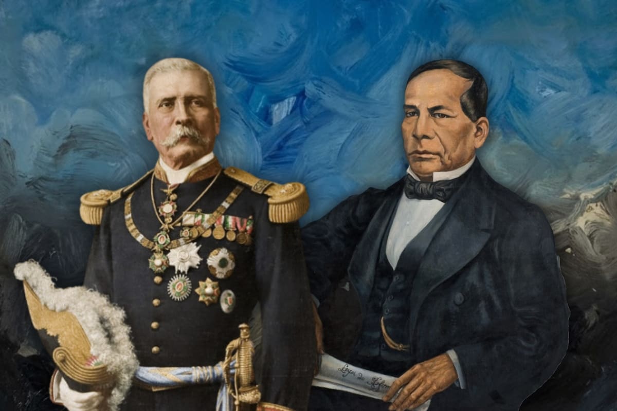 Benito Juárez fue profesor de Porfirio Díaz en el Instituto de Ciencias y Artes de Oaxaca y terminó convirtiéndose en su mayor enemigo político tras la rebelión militar del Plan de La Noria en 1871