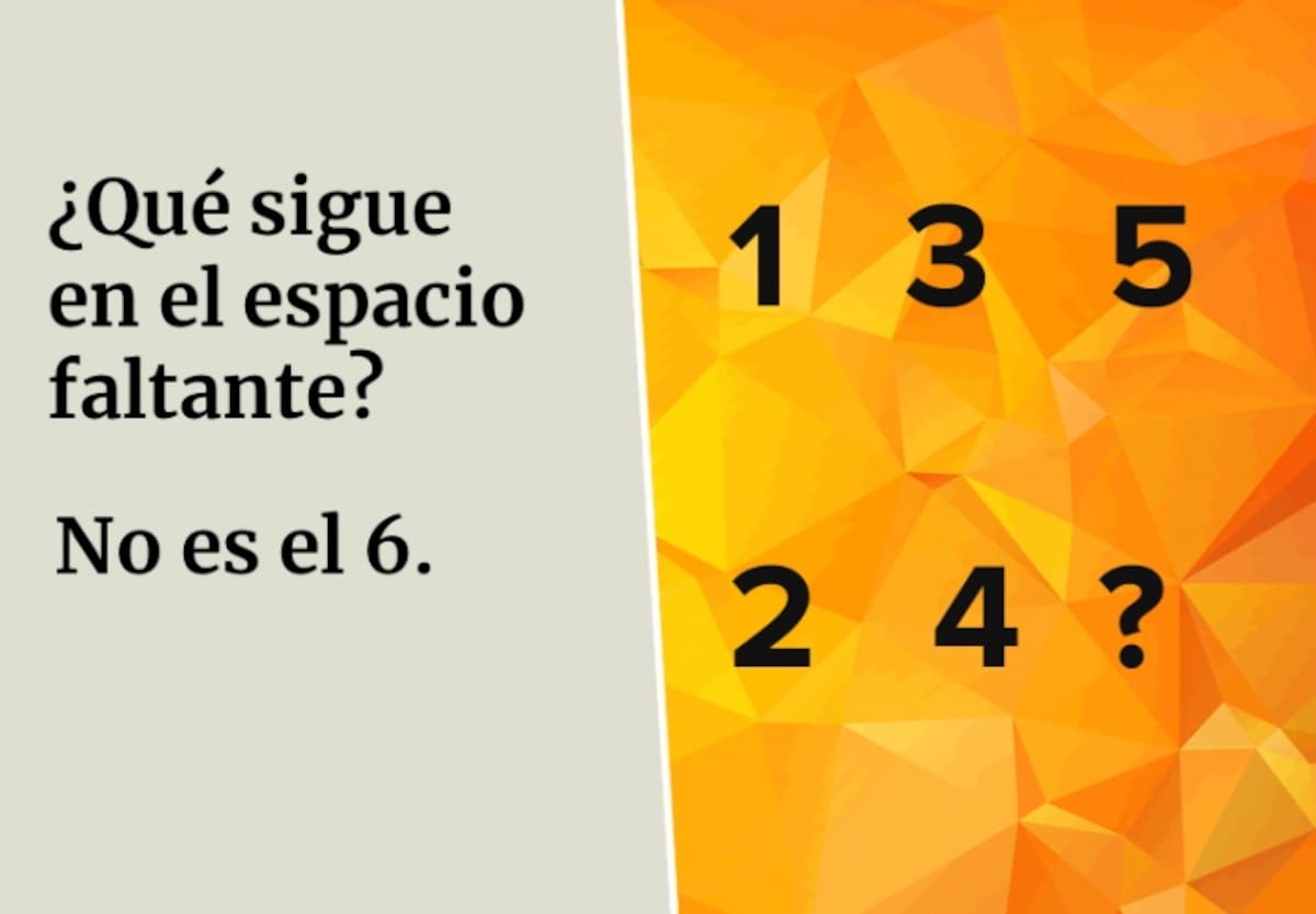 ¿Qué sigue en el espacio faltante?