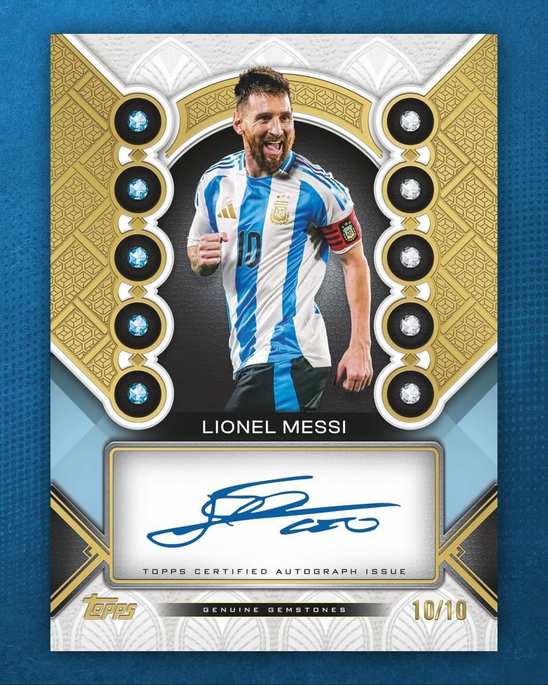 Topps también lanzará tarjetas especiales con autógrafos. (Foto: @topps)