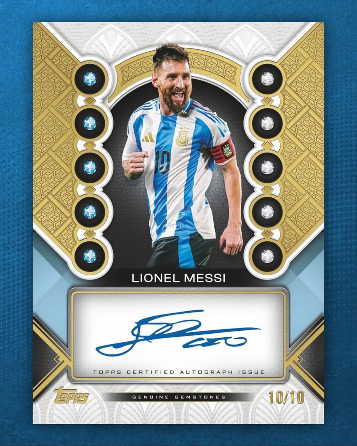 Topps también lanzará tarjetas especiales con autógrafos. (Foto: @topps)