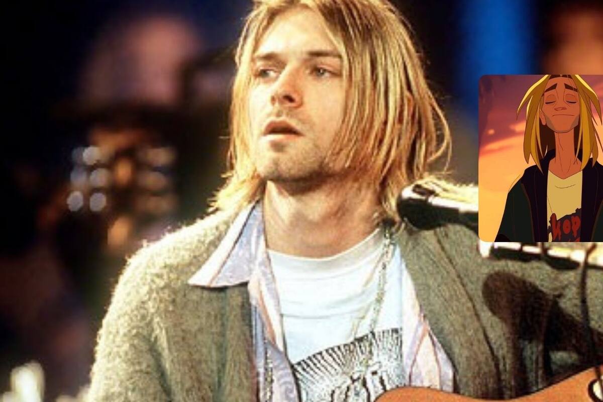Así se vería Kurt Cobain en estilo Disney según una inteligencia artificial