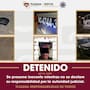 Detienen a sujeto armado tras persecución y ataque a policías en Los Potros