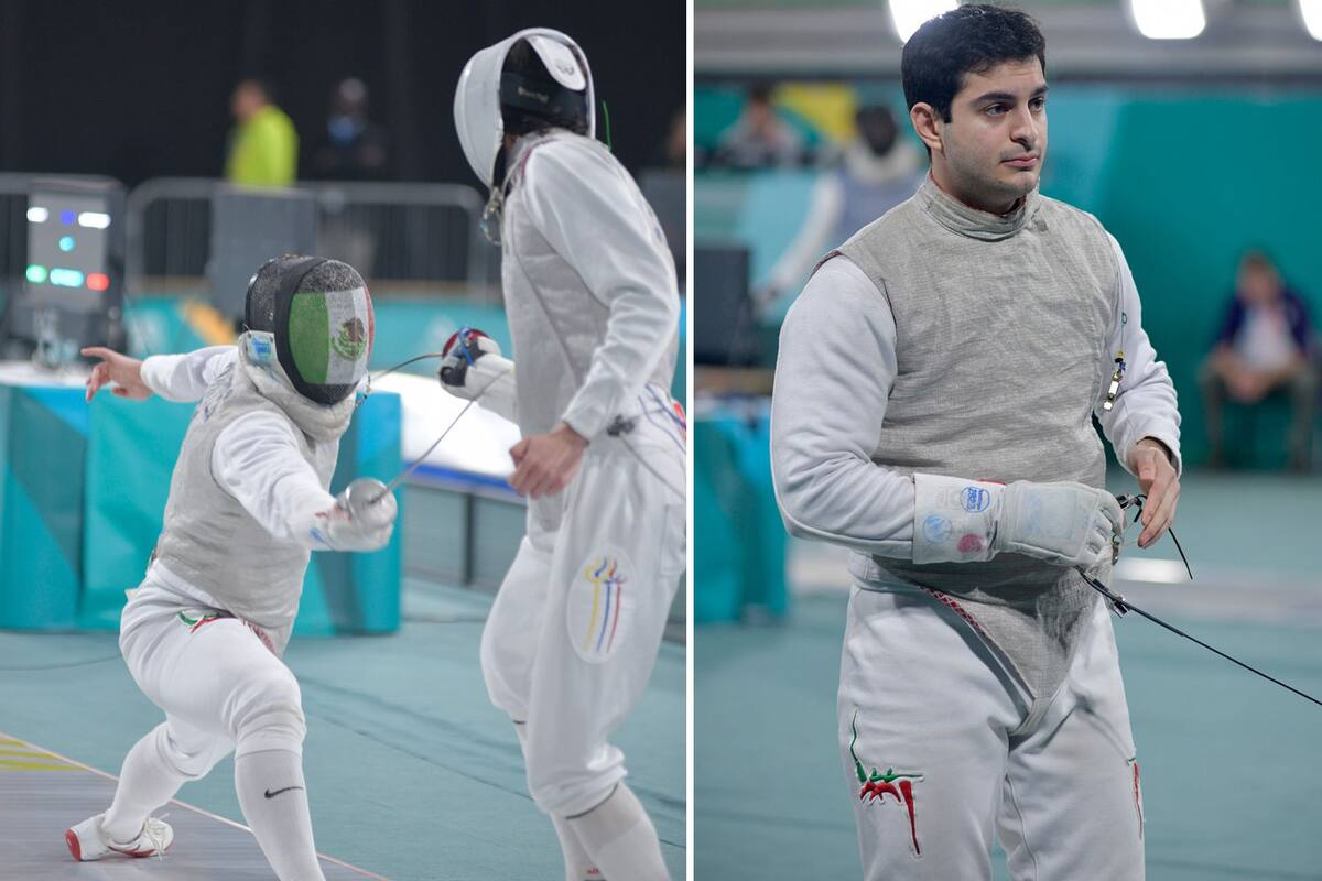 Bajacaliforniano Diego Cervantes gana plata en Preolímpico de Esgrima