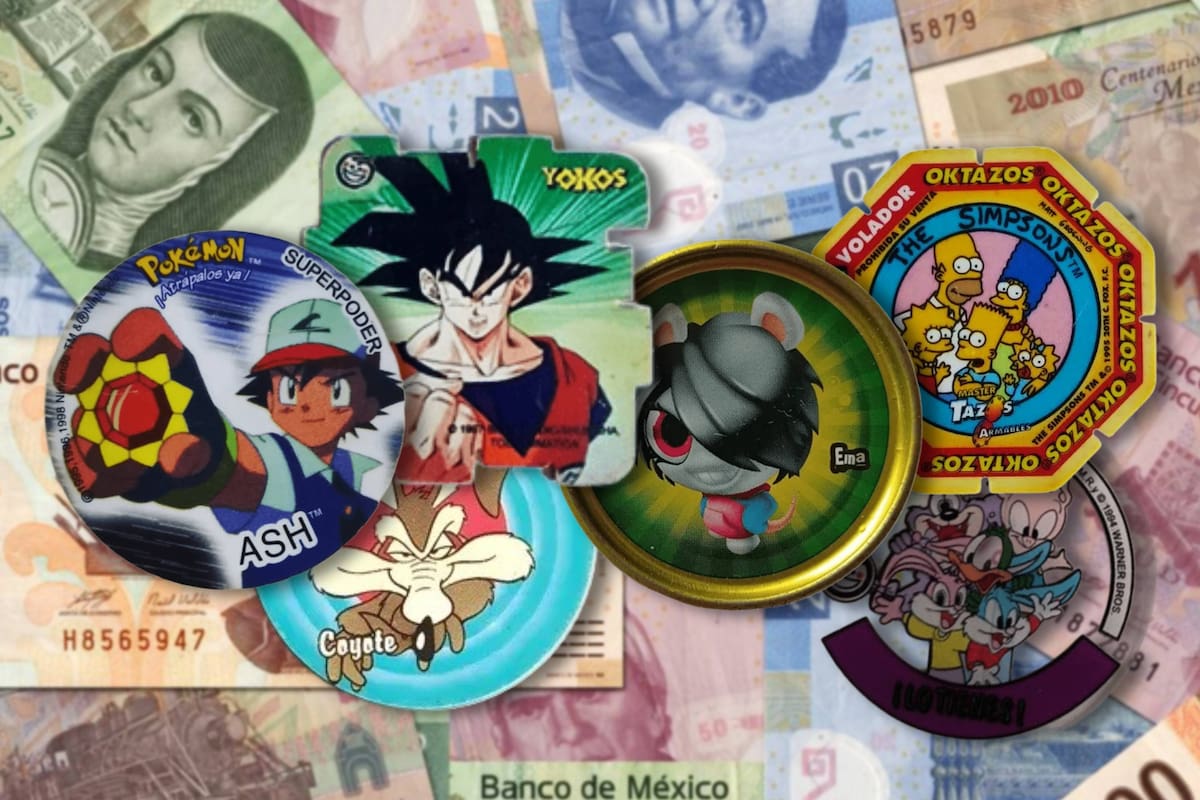 ¡Los tazos regresan! Las colecciones que marcaron nuestra infancia ahora valen miles de pesos en internet