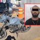 Circulaba en moto robada y tenía orden de aprehensión; es detenido