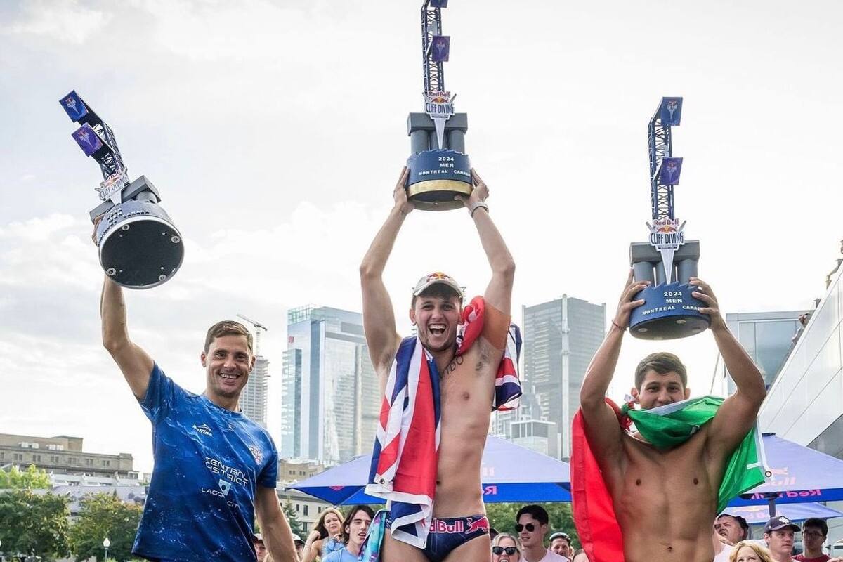 ¿Quién es el clavadista mexicano que se llevó el bronce en el Red Bull Cliff Diving World Series en Canadá?