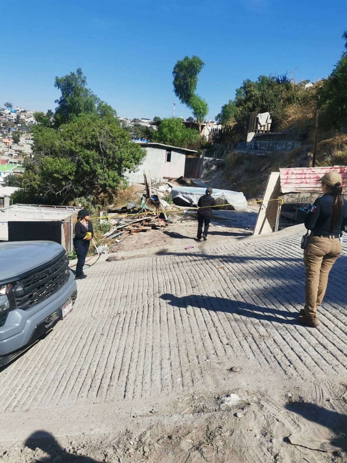 El hallazgo se realizó durante un cateo a un domicilio ubicado sobre la calle Sierra de la Campana.