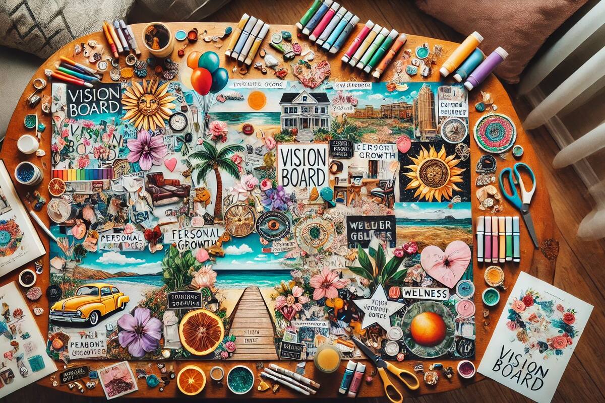 ¿Qué es un “Visión Board” y cómo hacerlo?