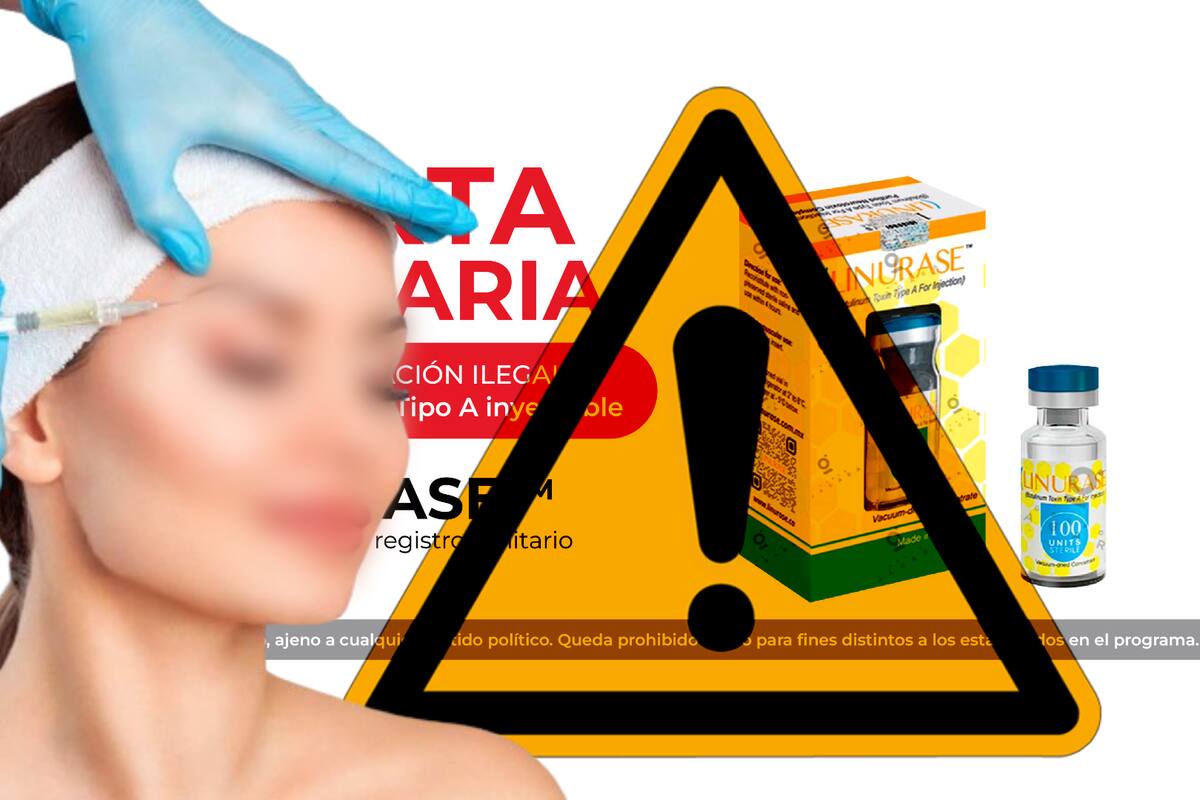 Bótox ilegal en México desata alerta de Cofepris